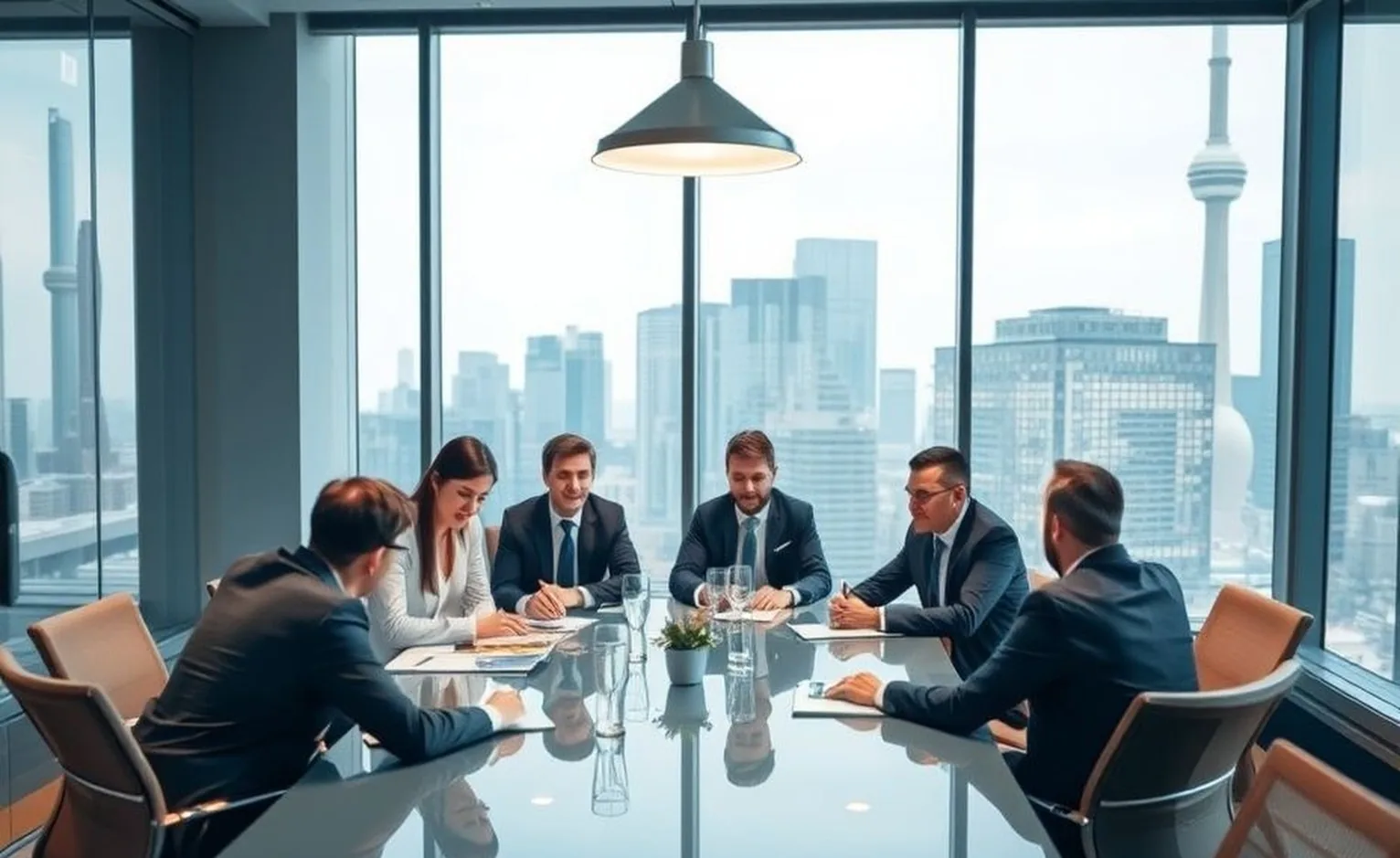 corporate restructuring planning session meeting